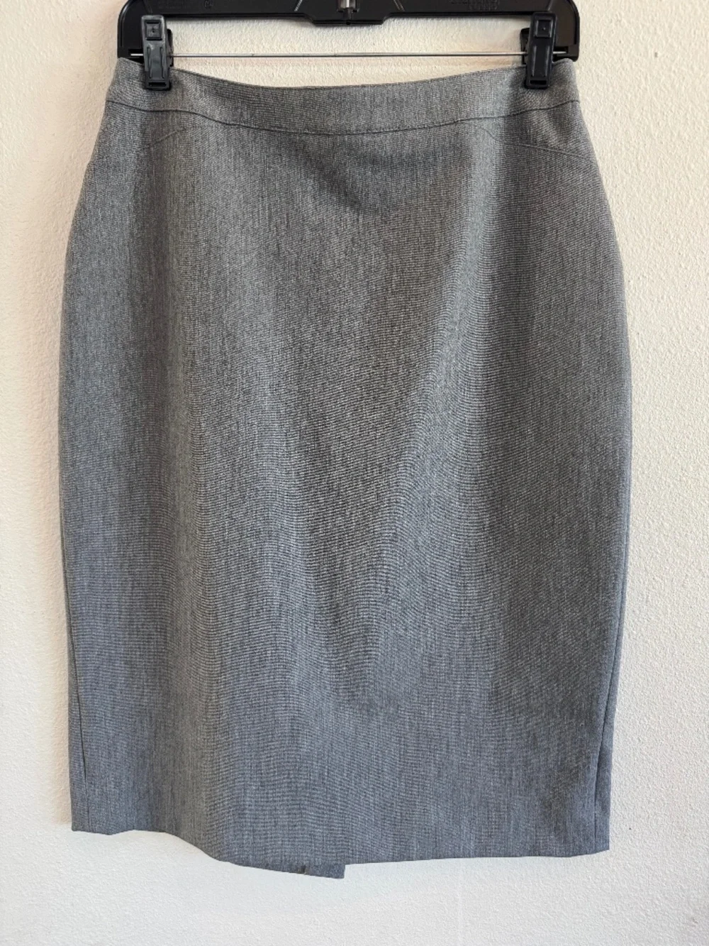 Jones & Co Gray Pencil Skirt Size 8 - Picture 1 of 4